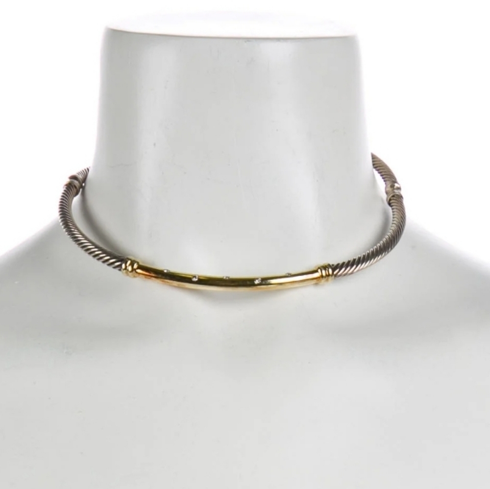 David Yurman Diamond Metro Collar
